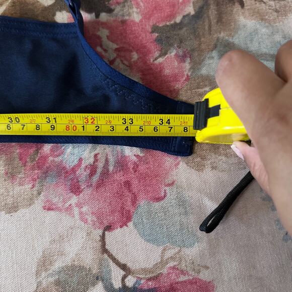 NWT Dominique Mystique Comfort Fit Seamless Minimizer Bra Size 44C Navy Blue - Picture 11 of 11